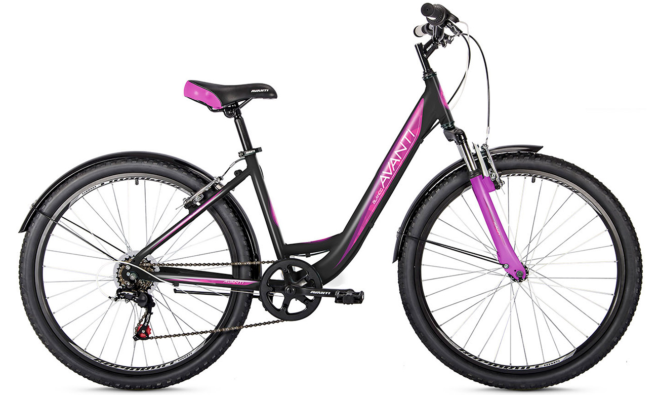 Фотография Велосипед Avanti BLANCO 26" (2020) 2020 Черно-фиолетовый